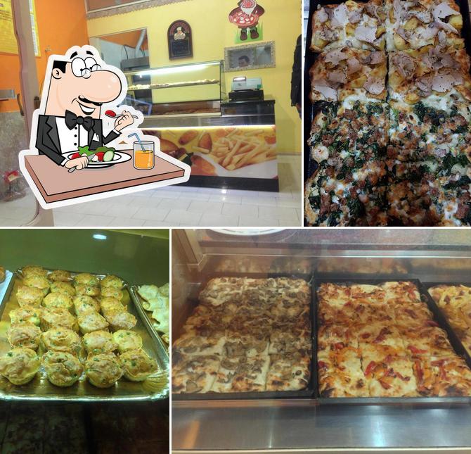 Cibo al Pizzeria Rosticceria Brontolo