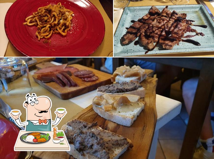 Platti al Ristorante Leccio Moro