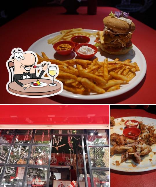 The restaurant's food and interior