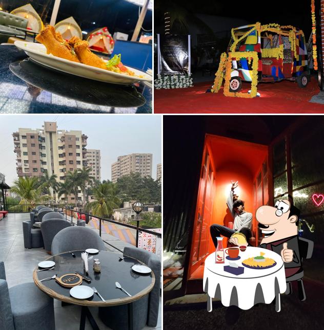 Try out a burger at Cafe Ashiana