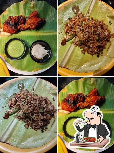 Meals at Dine fine restaurant ( pizza ,burger,fried chicken,sanwich french fries ,etc.,..........)