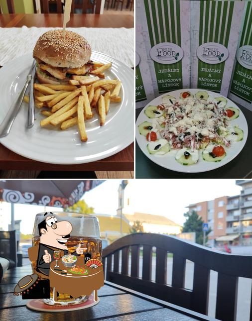 Fresh Food Burger & Salad se distingue par sa nourriture et bière