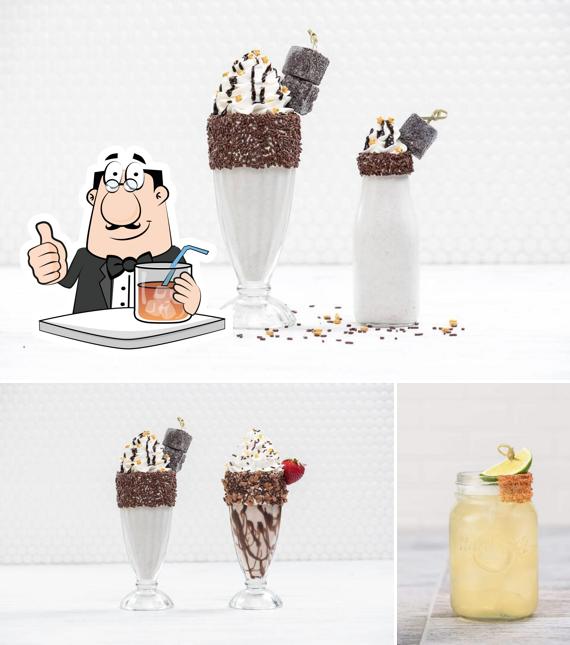 The image of Hard Rock Roof Top Cafe’s drink and food