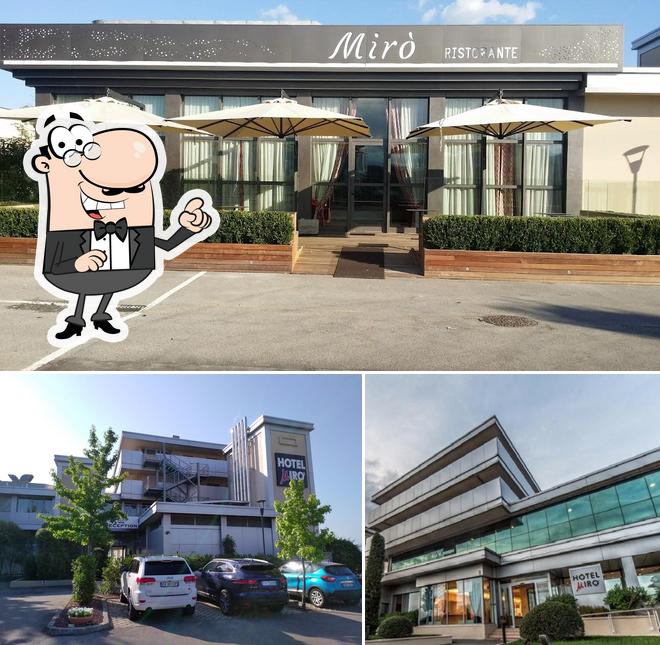 Gli esterni di Mirò Ristorante