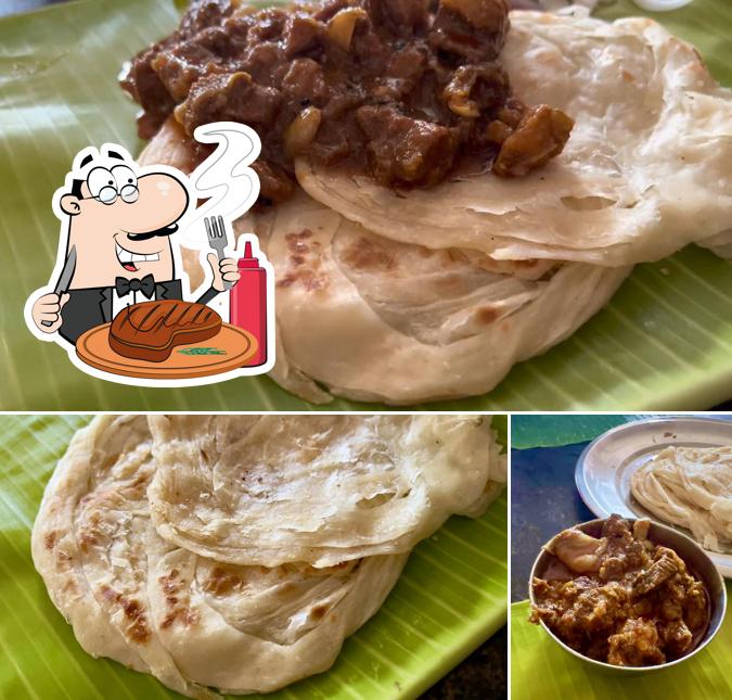 Pick meat dishes at Hotel Vinayaka