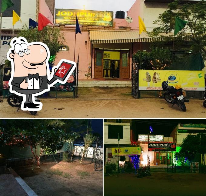 The exterior of Jodhpur Veg, Non-Veg & Fast Food Restaurant