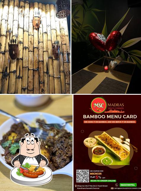 Food at Madras Spice Corner-Bambir House