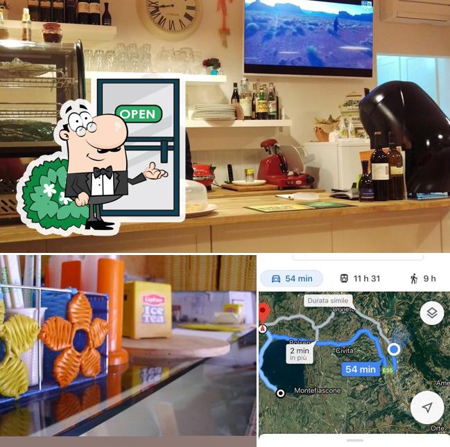 Pizzeria Peter Pan Di Bettei Mishell si caratterizza per la esterno e cibo