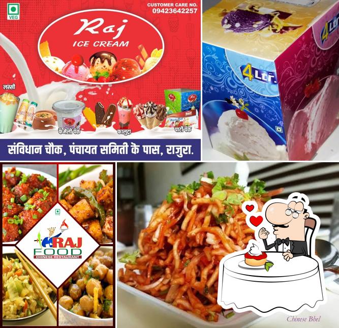 Raj Ice Cream & RAJ FOOD ( restaurant)