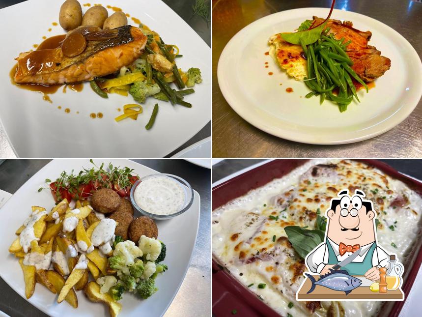 Salmone grigliato al Restaurant Rio-Bar