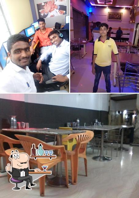 The interior of Sankalpa Pure Veg