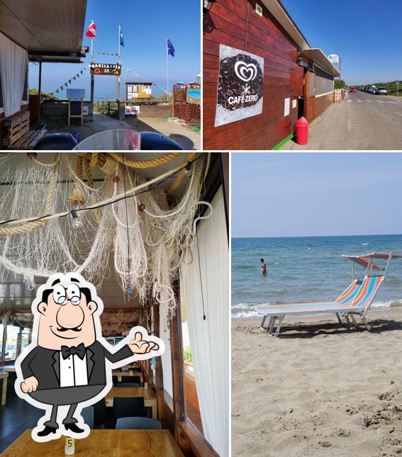 Gli interni di Stabilimento Marilandia