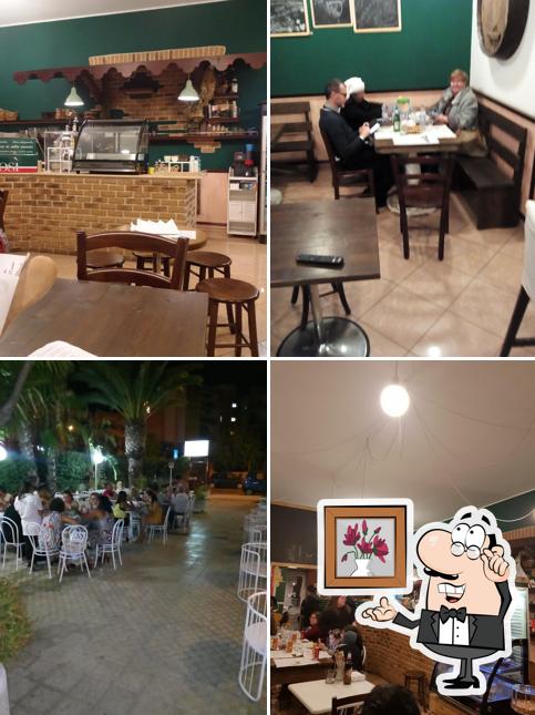 Gli interni di Trattoria Per Camionisti