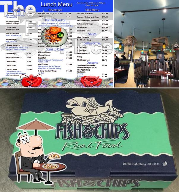 L'extérieur de The Fish Place