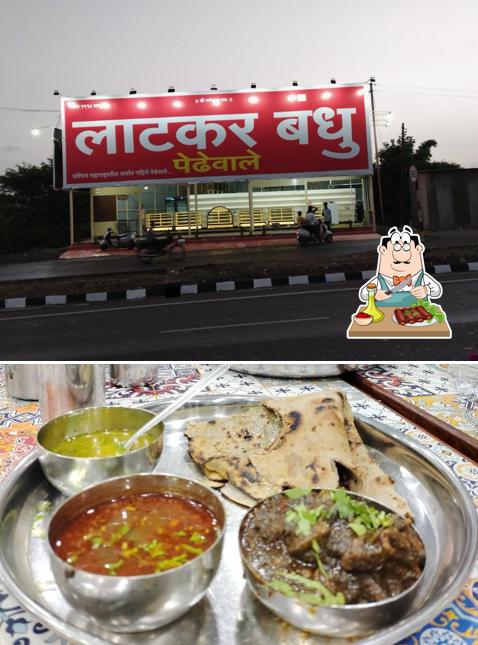 Pick meat dishes at jagdamb hotel