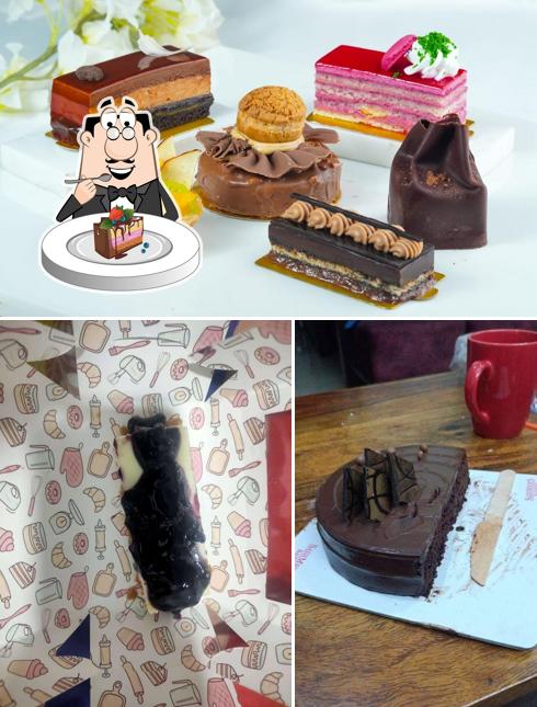 Chocolate cake at SashMicks Bakery