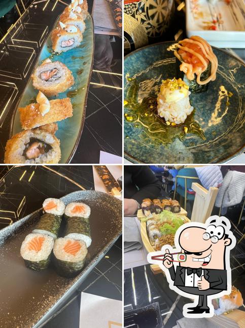 Prova le diverse opzioni di sushi