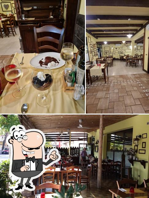 Gli interni di Trattoria Ginevra