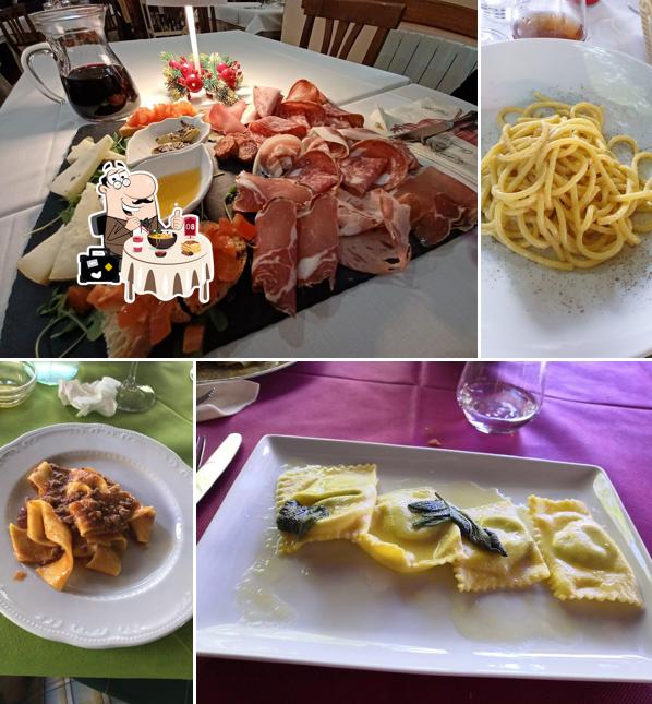 Cibo al Trattoria Pizzeria Il Nibbio