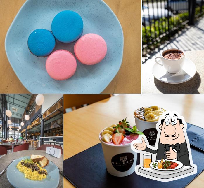 Platos en Orleans Pães e Gastronomia