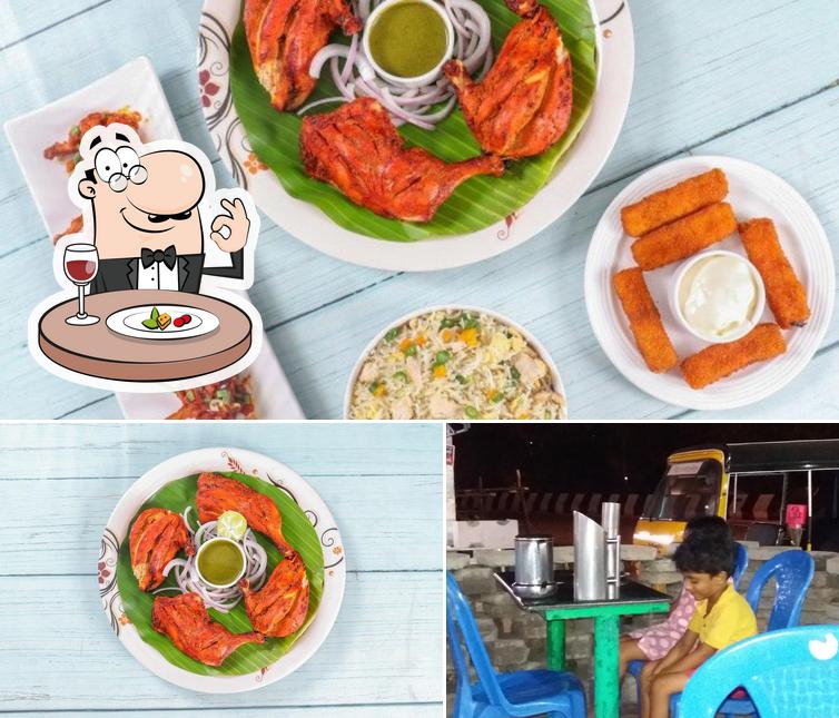 The picture of food and interior at AGS Restaurant