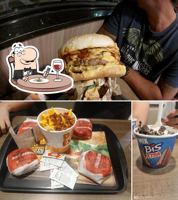 Platos en Burger King