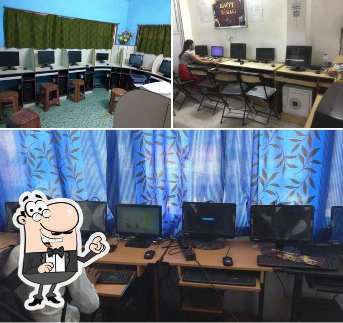 The interior of C-ZONE COMPUTER AND CYBER CAFE
