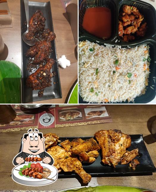 Food at Dindigul Thalappakatti Restaurant