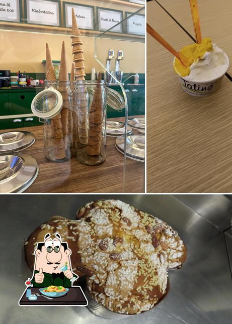Platti al Gelateria Naturale Tatino