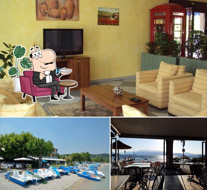 La immagine di interni e esterno da Bellerive Hotel Ristorante Pizzeria