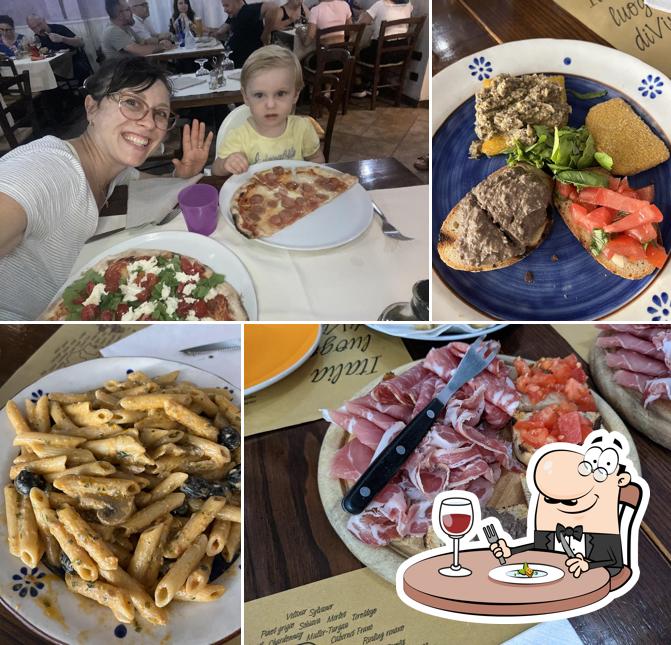 Platti al La taverna di Castruccio