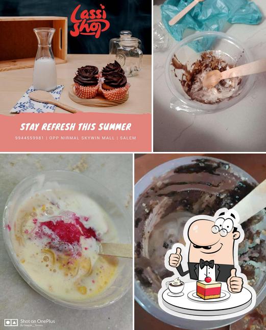 Lassi Shop offers a number of desserts
