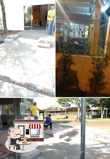 O exterior do Galletos Lanches