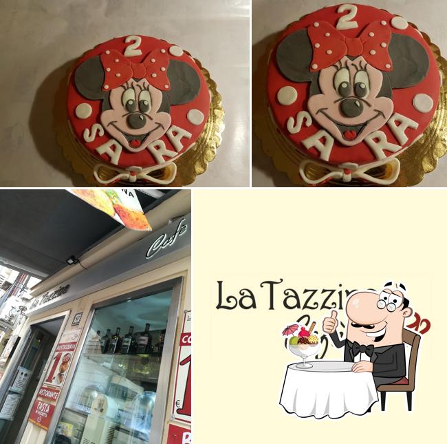 La Tazzina Cafè serve un'ampia selezione di dolci