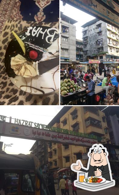 Check out the picture displaying food and exterior at Qutuz Irani Cafe