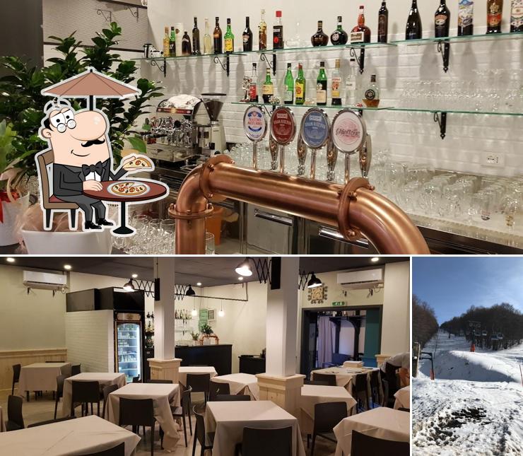 La foto di esterno e interni da Pizzeria Trattoria Dal Ghiottone