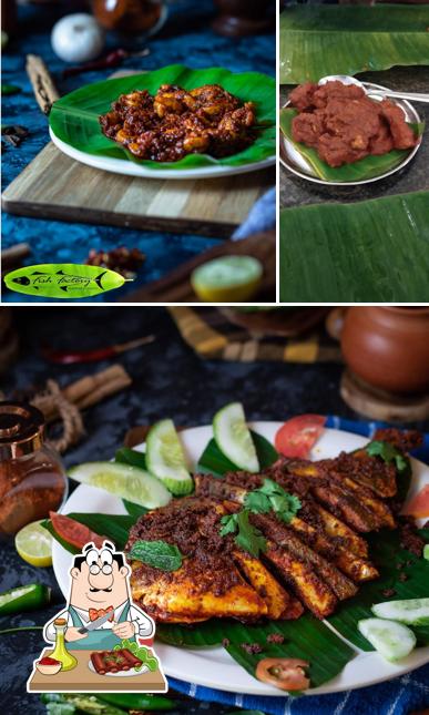Try out meat dishes at Fish Factory Manipal