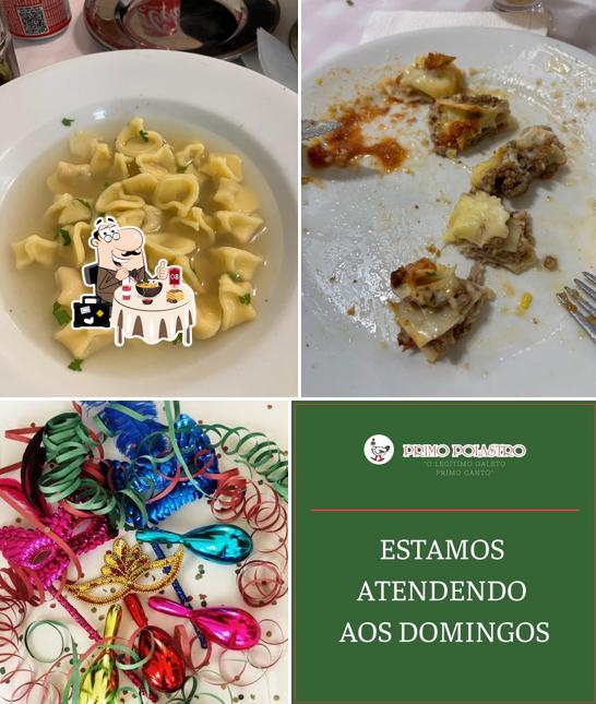 Comida em Galeteria Primo Polastro