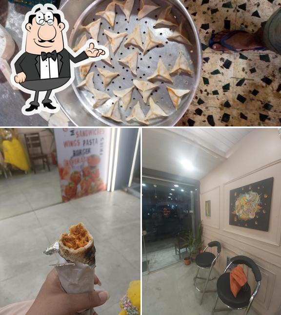 Hashtag Momos is distinguished by interior and food