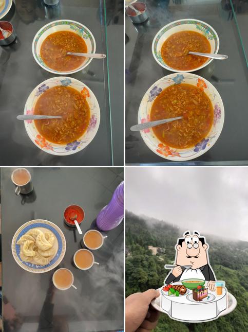 Hot and sour soup at Jorkhola water supply