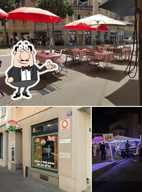 Gli interni di La Perla Pizza Pasta