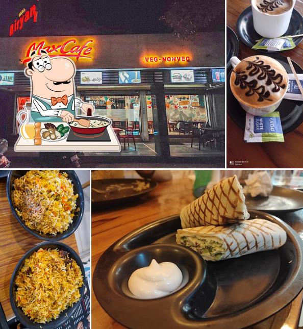 Fried rice at Max Cafe khalis