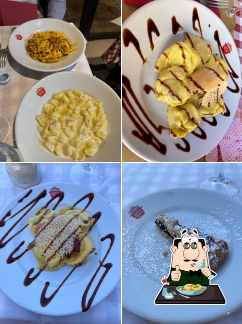 Maccheroni al formaggio al Osteria di Modena Rossi