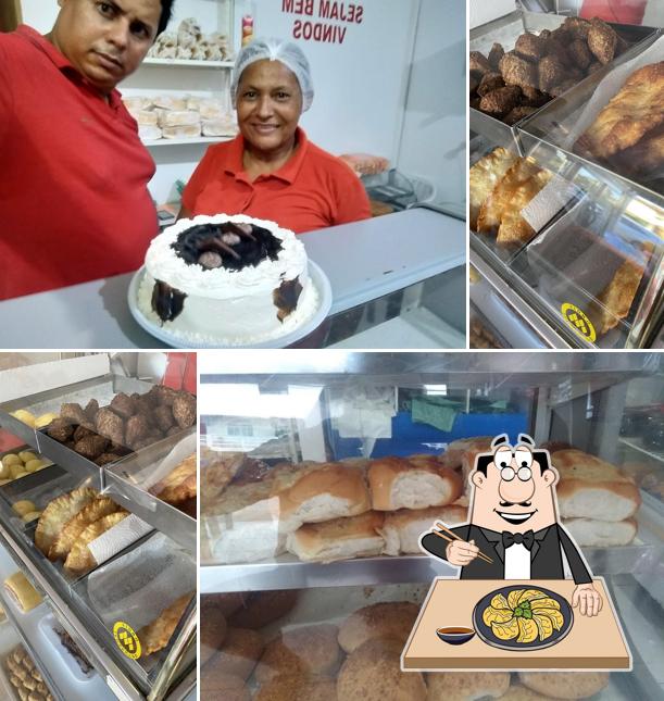 Gyoza em Panificadora A grande Família