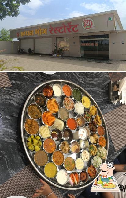 Food at The Chappan Bhog