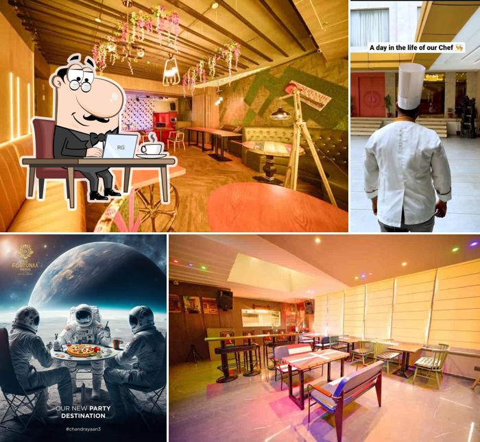 The interior of The Fortunaa Avenue