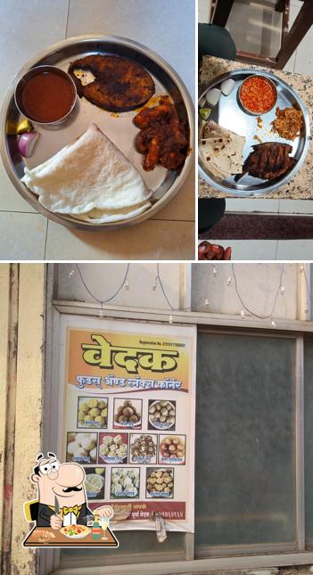 Food at Vedak khanaval