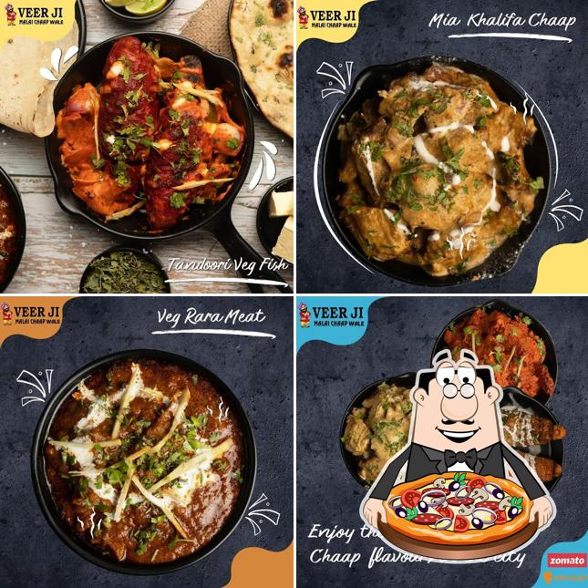Get pizza at Veer Ji Malai Chaap Wale Kashipur