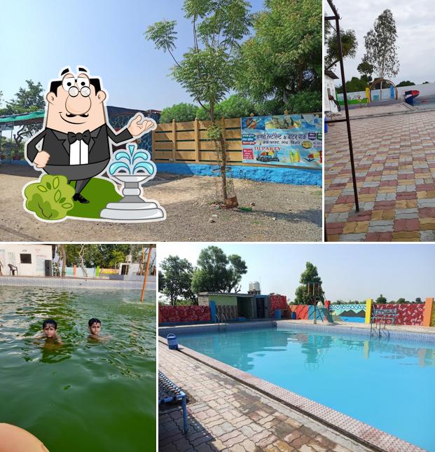 The exterior of Sanjari Restaurant & Water Park