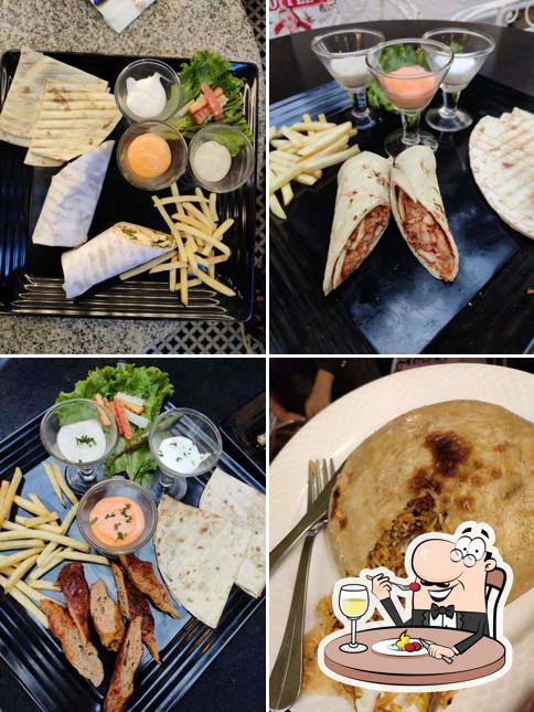 Food at Cappuccino Blast Mall Avenue